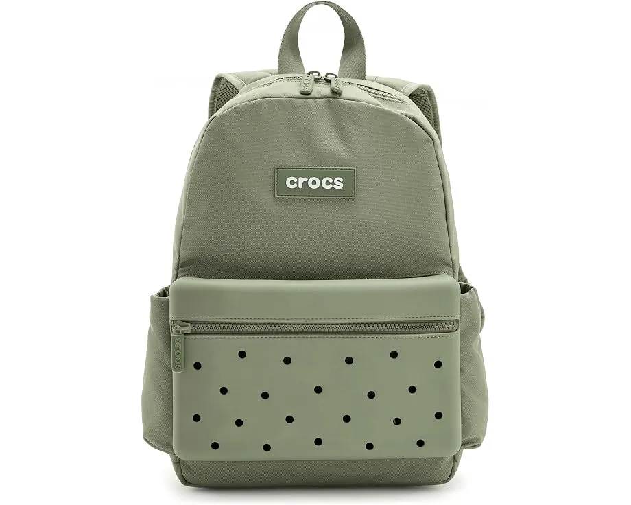 Рюкзак Crocs из нейлона с вентилируемым карманом и отверстиями для Jibbitz