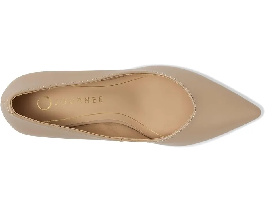 Туфли Journee Collection Pammie на каблуке kitten с заостренным носком и стелькой для комфорта