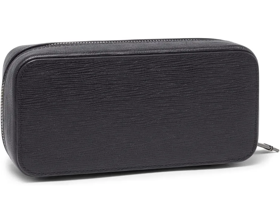 Дорожный футляр Tumi для часов из полированной кожи на 2 пары