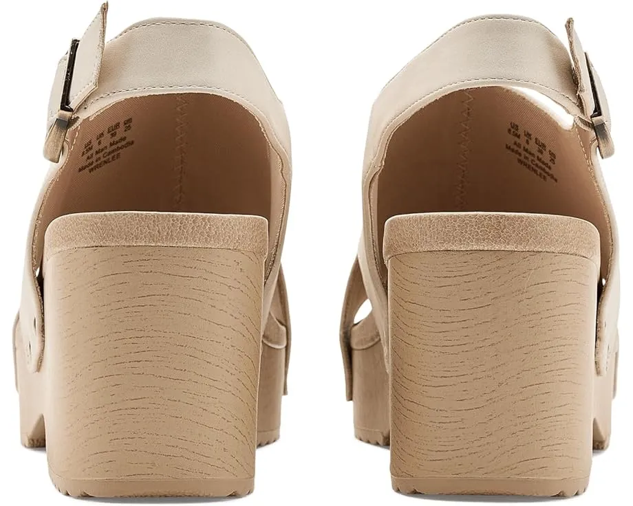 Сандалии Dr. Scholl's Wrenlee на платформе с открытым носком и текстурированным каблуком