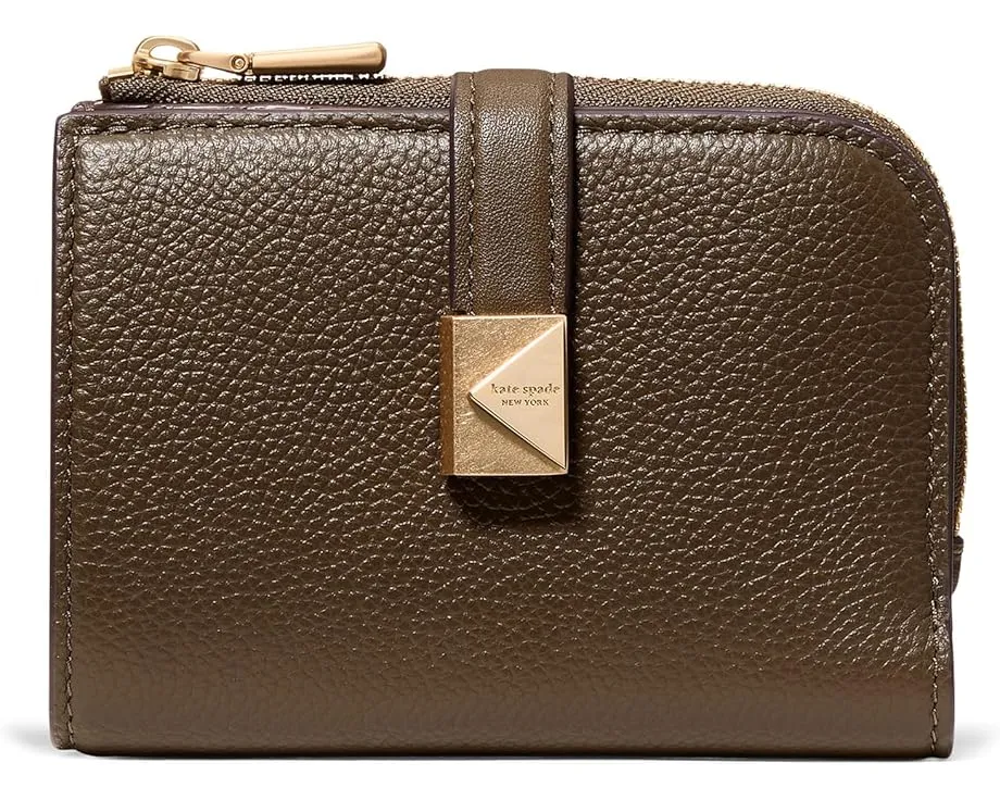 Маленький компактный кошелек Kate Spade New York Tribeca из шагрени