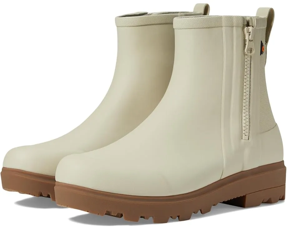 Сапоги Bogs Holly Rain Zip с круглым носком и плоским каблуком