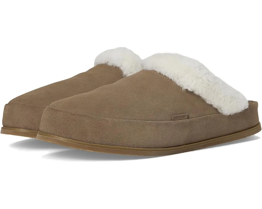 hari mari Tia слипоны из кожи с подкладкой из овчины