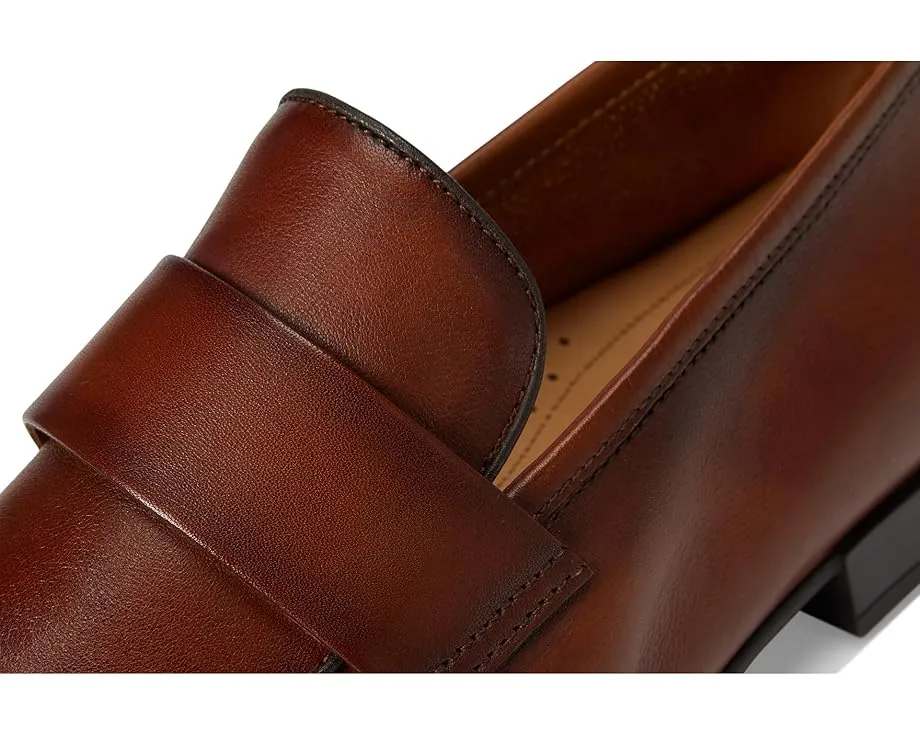 Пенни лоферы Steve Madden Belleaire из кожи с квадратным каблуком