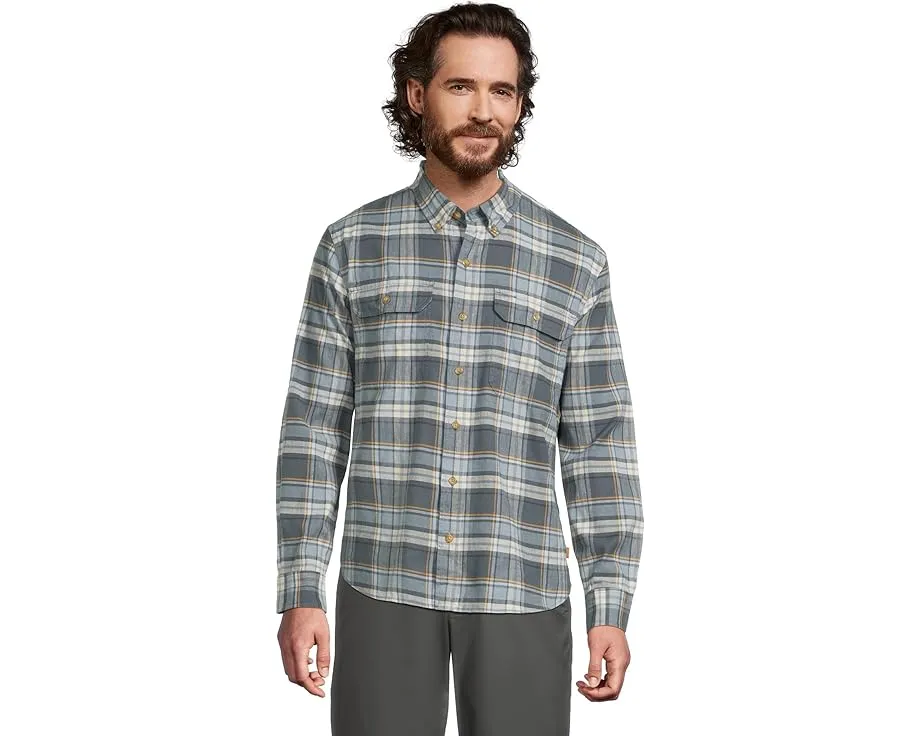 Рубашка Stonecoast Hemp от L.L.Bean с длинным рукавом и слегка приталенным кроем навыпуск