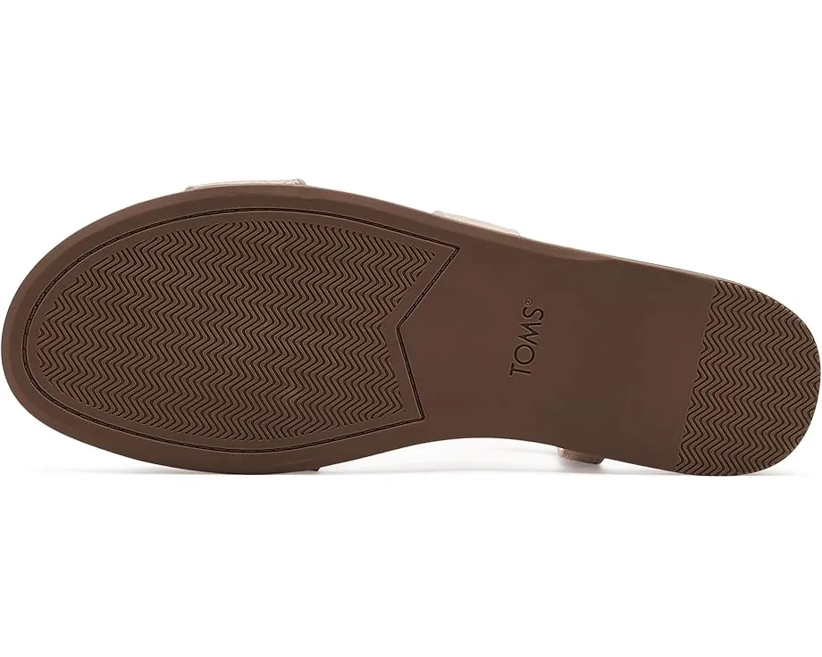 Сандалии TOMS Mar на мини-платформе с асимметричным ремешком