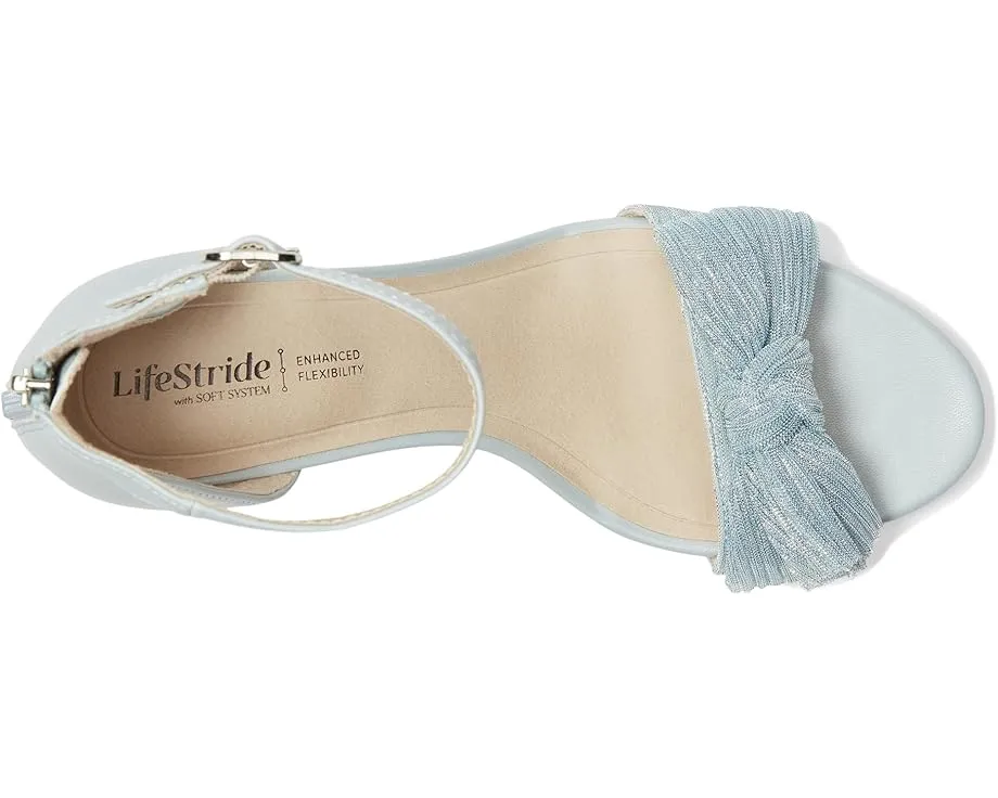 Босоножки LifeStride Florence на блочном каблуке с бантом и ремешками