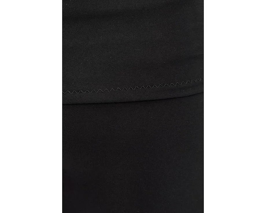 Брюки Norma Kamali Pedal Pusher укороченные с завышенной талией и облегающим кроем