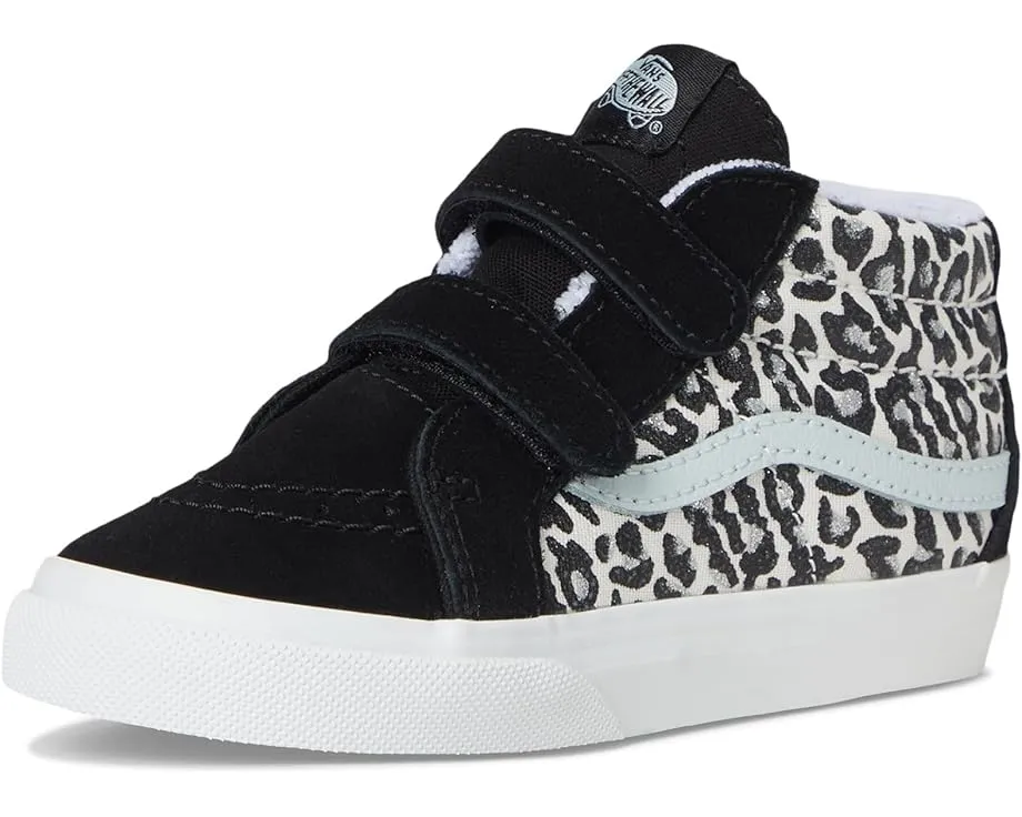 Детские кроссовки Vans Sk8-Mid Reissue V на липучках с усиленным мыском