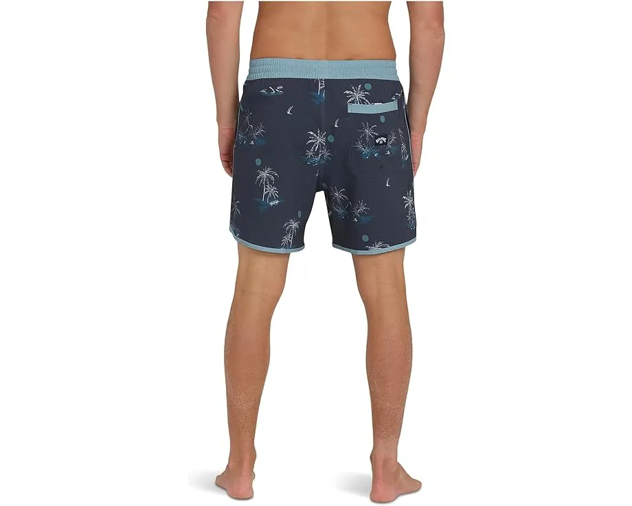 Шорты Billabong Seventy Three LB с принтом и эластичным поясом