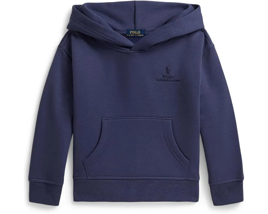 Худи Polo Ralph Lauren Kids Big Fit с логотипом из флиса для малышей и детей младшего возраста
