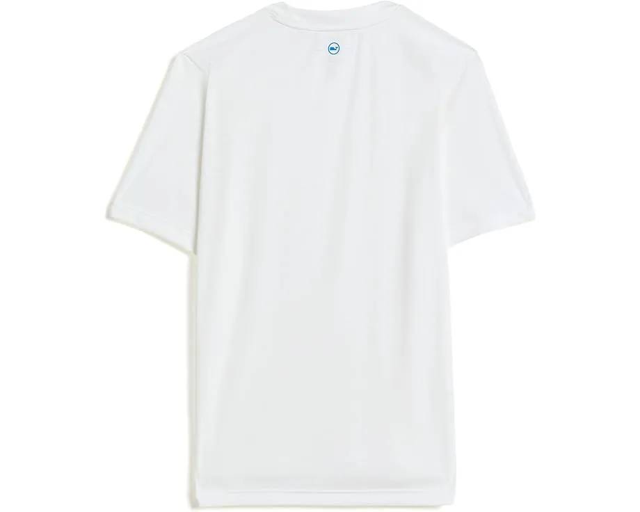 Детская футболка Vineyard Vines Sun Tech с коротким рукавом для мальчика