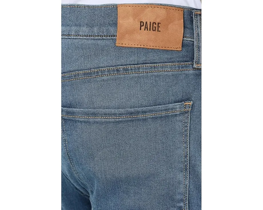 Джинсы Paige Normandie Transcend Straight Leg в цвете Covello с прямым кроем