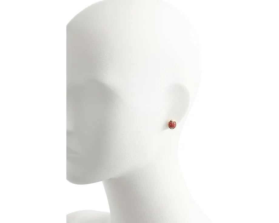 Серьги-гвоздики Kendra Scott Lady Bug в форме божьей коровки