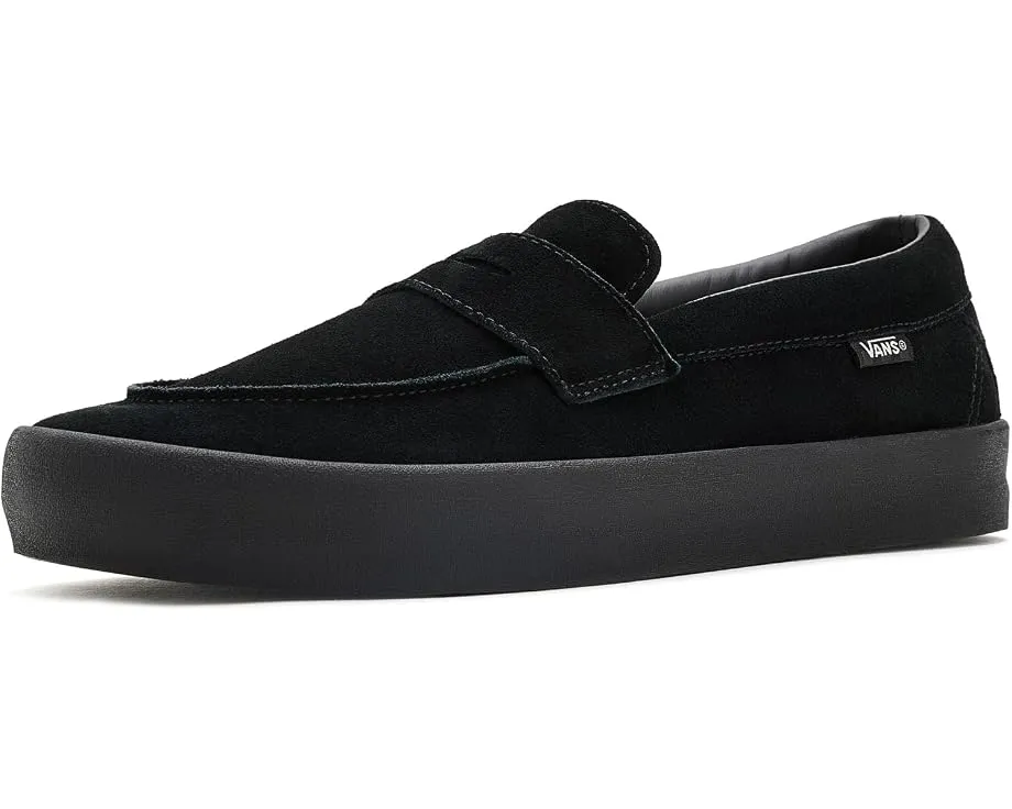 Vans Skate Loafers черные лоферы из замши