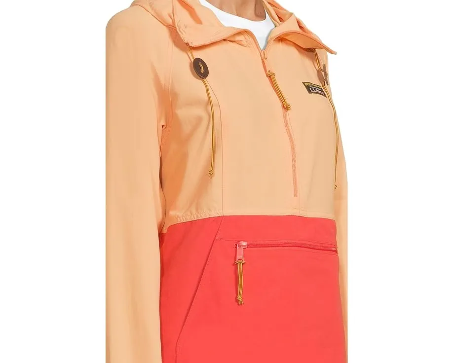 Анорак L.L.Bean Mountain Classic Color Block с капюшоном