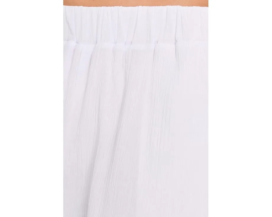 Брюки пляжные Seafolly Beach Edit из креповой ткани с карманами