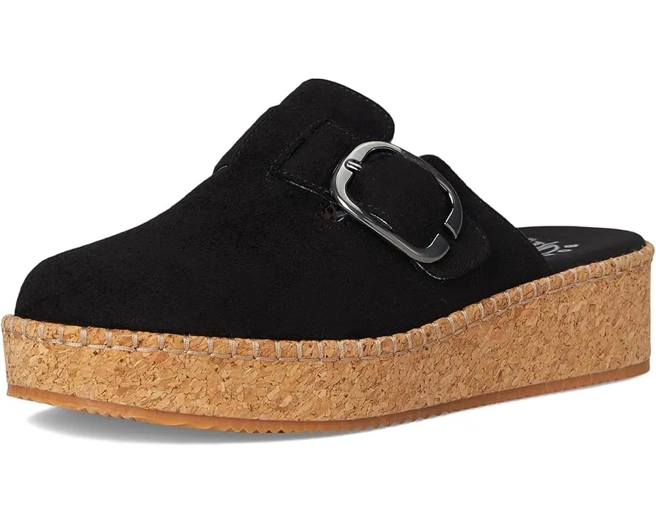 Клоги BOBS from SKECHERS Rosey Rise On Parade с искусственной замшей и пробковой платформой