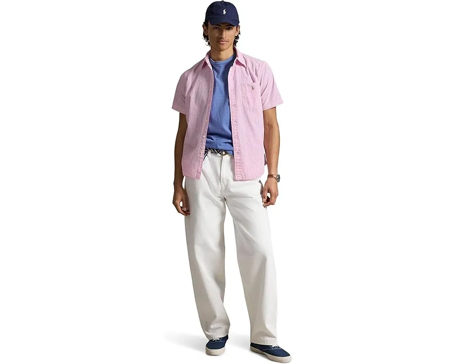 Повседневная рубашка Prepster Classic Fit из сейрсакера Polo Ralph Lauren