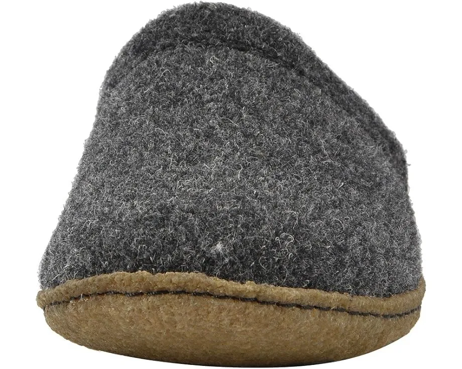 Тапочки SOREL Nakiska Scuff из замши и войлока с подошвой для улицы