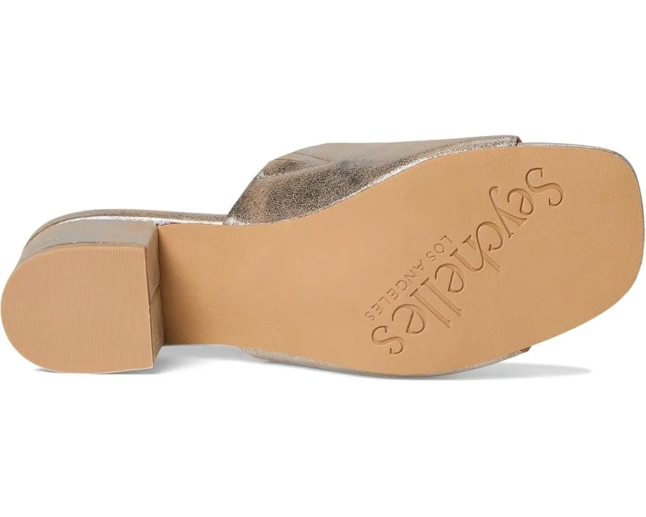 Мюли Seychelles Pepper из состаренной замши на квадратном носке