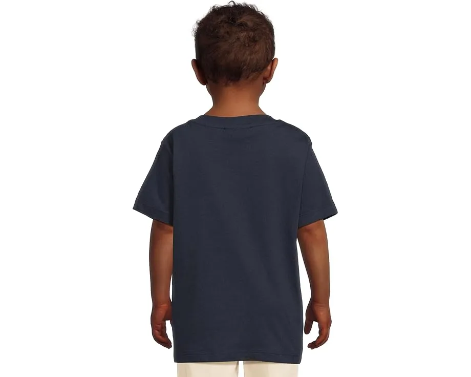 Футболка Lacoste Kids Core с вышитым крокодилом из хлопка