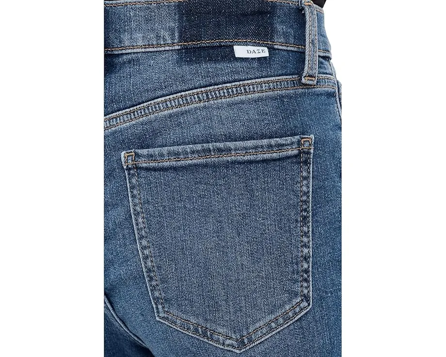 Джинсы Shy Girl High-rise Crop Flare In DAZE укороченные клеш с завышенной талией