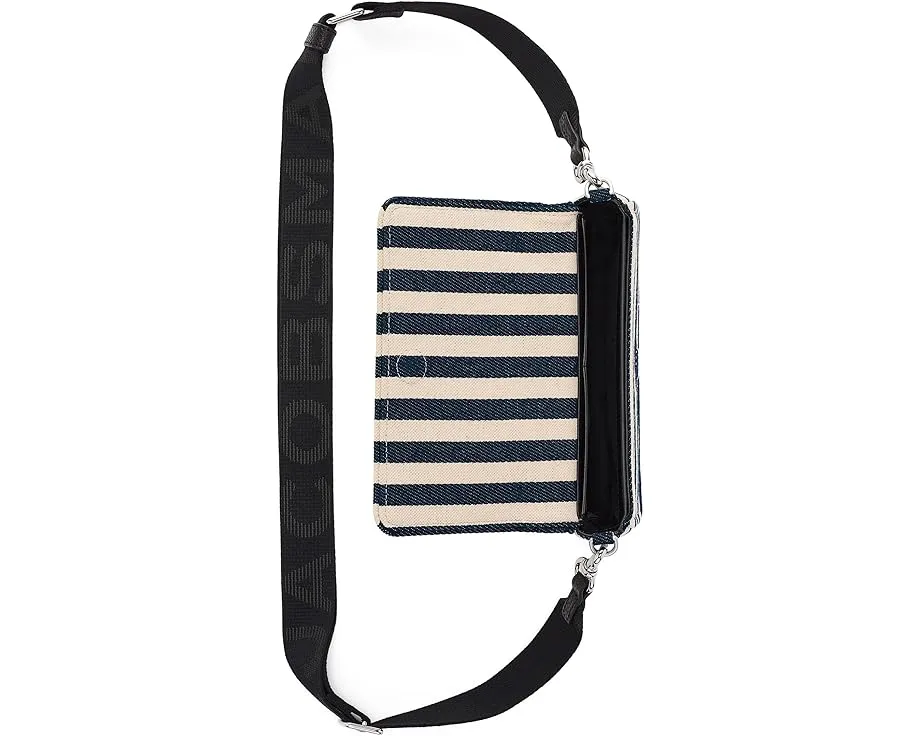 Мини-сумка Marc Jacobs из полосатого холста