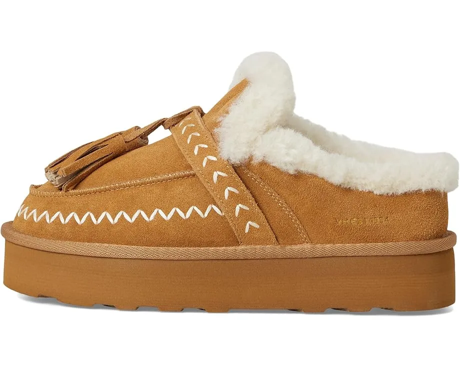 Vintage Havana шлепанцы Charm на платформе с подкладкой из искусственного меха