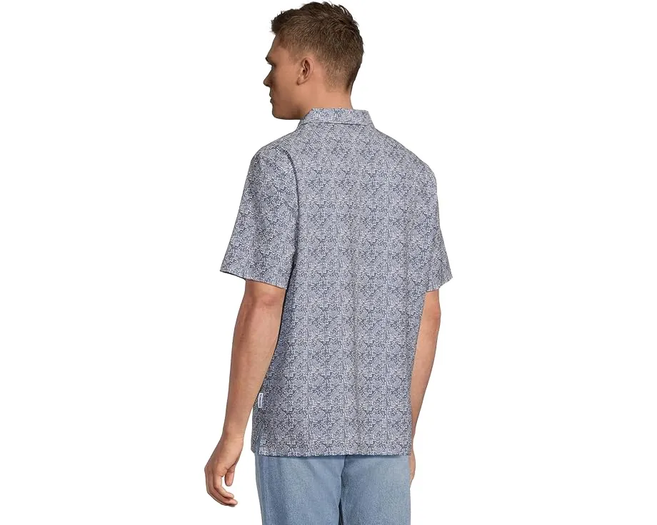 Рубашка Bahama Coast Flora Tiles с технологией IslandZone и UPF 30