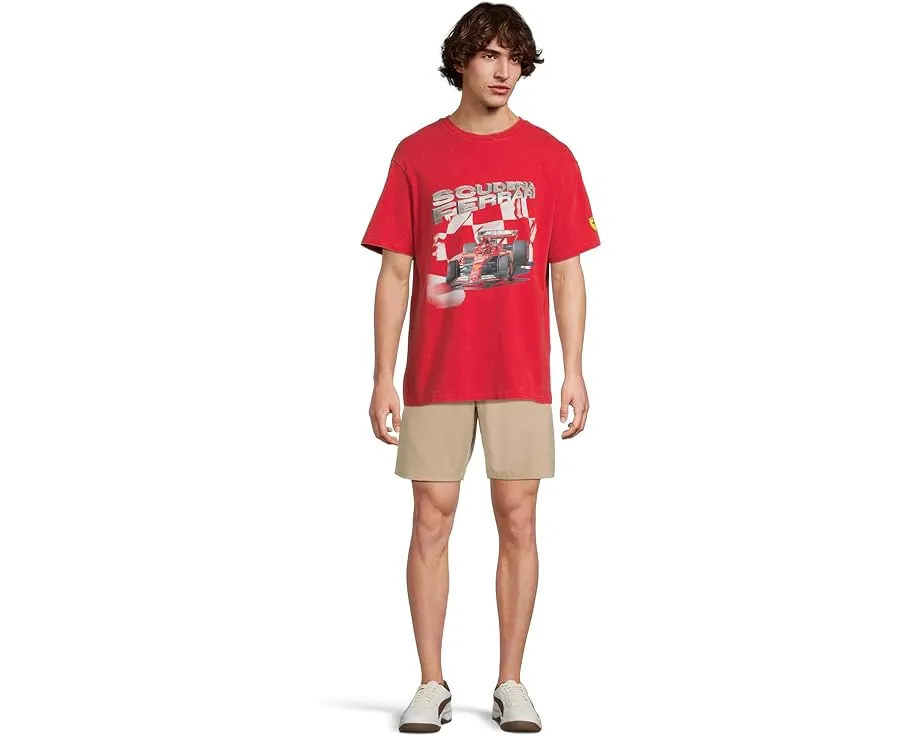 Футболка PUMA Scuderia Ferrari с щитовым логотипом