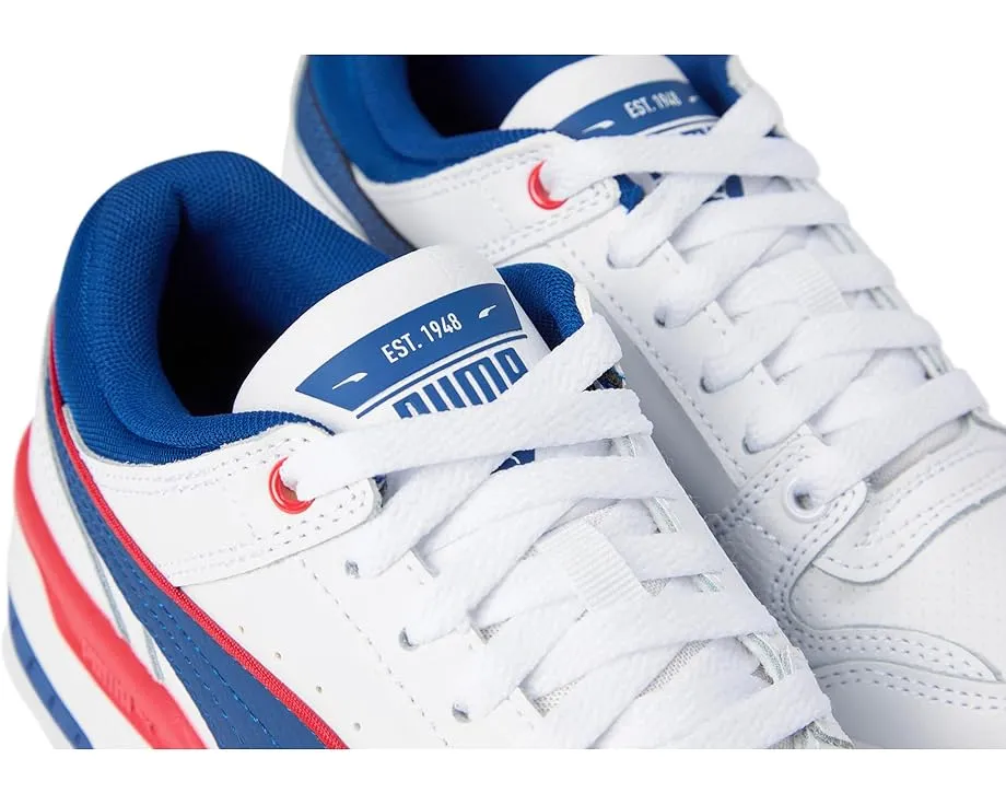 Кроссовки Puma Rebound Layup Lo для детей с ретро дизайном и мягкой стелькой SoftFoam+
