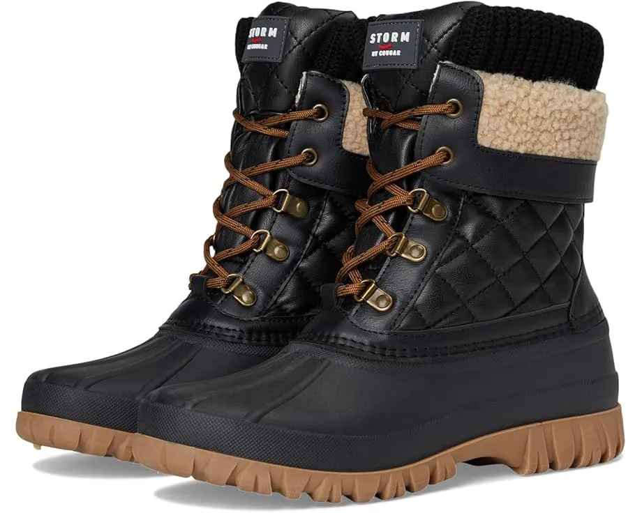 Утепленные ботинки Cougar Creek Quilt со стеганым дизайном и манжетой