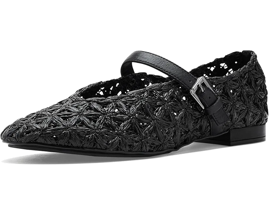Бернардо Borden Raffia туфли из рафии с ремешком