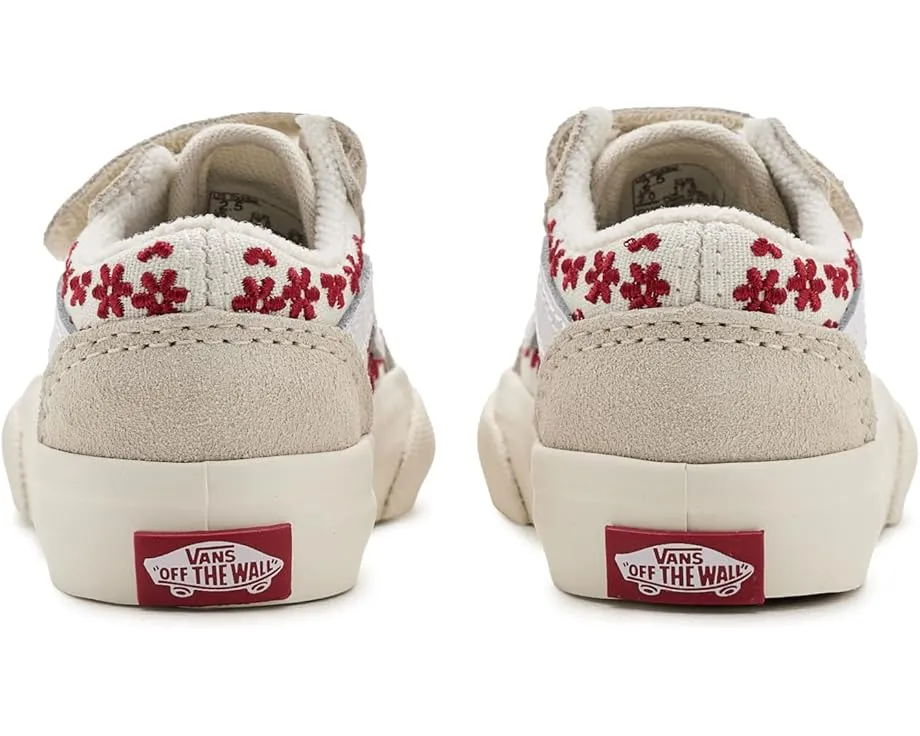 Кроссовки Vans Old Skool V с двойной липучкой для малышей