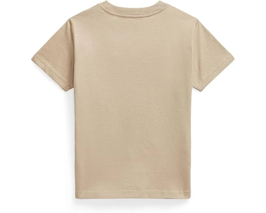 Детская футболка Polo Ralph Lauren Kids Cotton Jersey с круглым вырезом