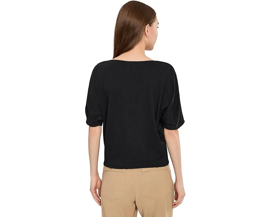 Топ Lilla P Darted Sleeve Dolman с вырезом лодочкой и вытачками на рукавах