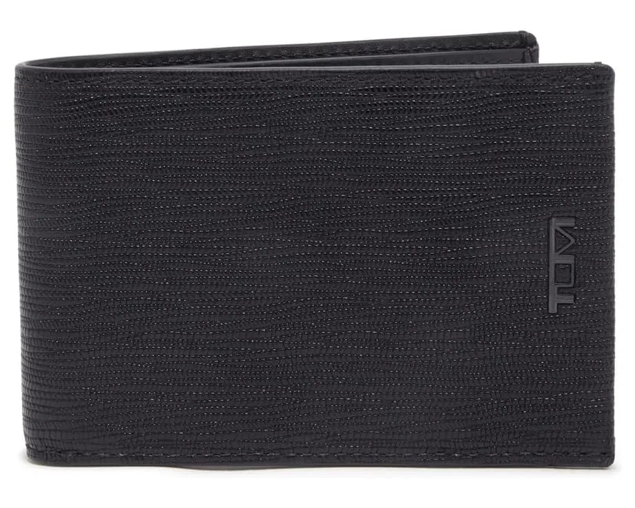 Мужской бумажник Tumi Slim Single Billfold из кожи