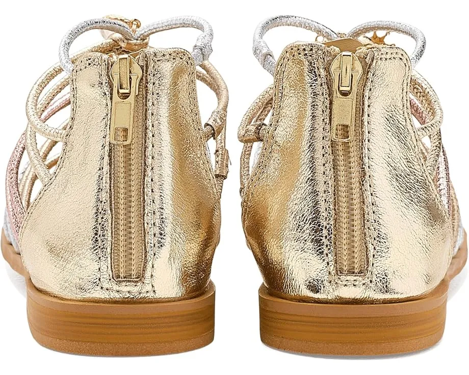 Steve Madden Glowee детские сандалии с металлическими бретелями и застежкой-молнией