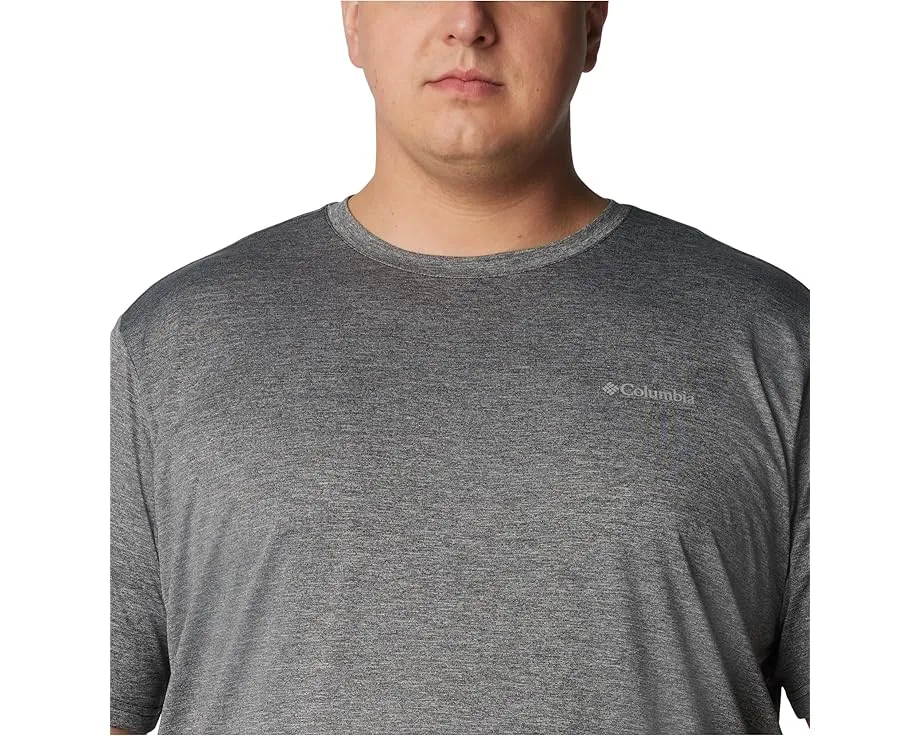 Columbia Big & Tall Hike Crew футболка с технологиями Omni Wick и Omni Shade