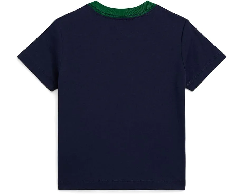 Футболка для младенцев с логотипом из хлопкового джерси Polo Ralph Lauren Kids