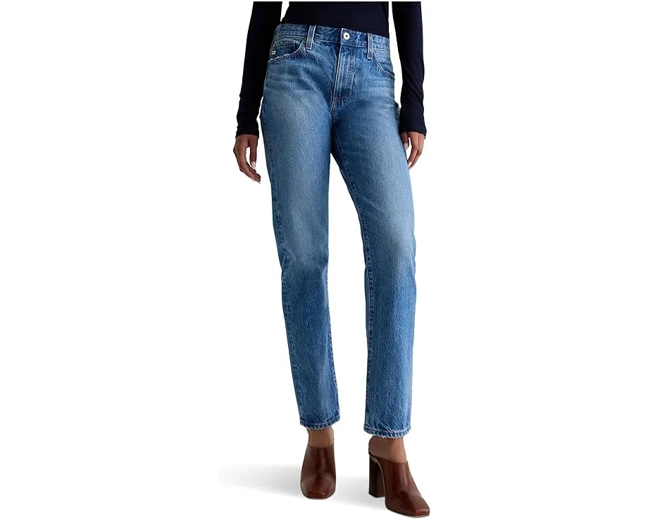 Джинсы AG Jeans The Boyfriend Mid Rise Relaxed Fit расслабленного кроя