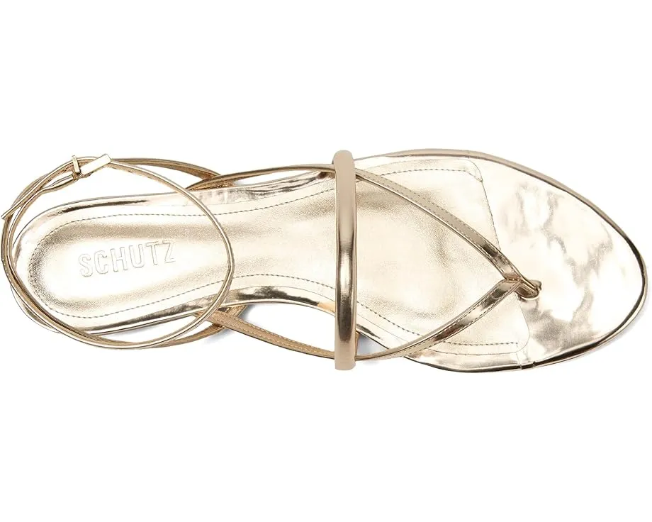 Босоножки Schutz Diana Flat с миндалевидным носком и регулируемым ремешком