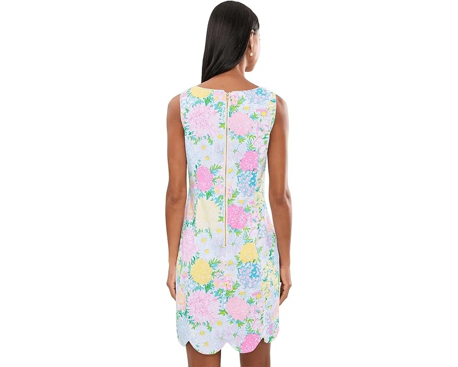 Платье Lilly Pulitzer The Scallop Lilly Shift с цветочным принтом
