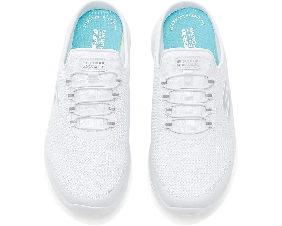 Кроссовки SKECHERS Performance Go Walk Joy Janay в бело-серебристом цвете