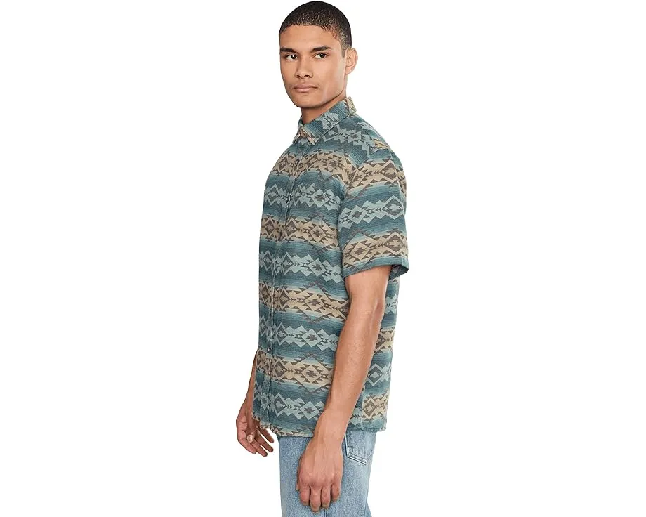Pendleton рубашка из замши Gateway с коротким рукавом и геометрическим принтом