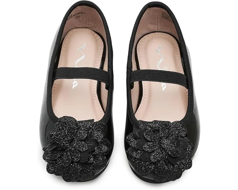 Балетки Nina Kids Jeanesse-T с блестками и цветком