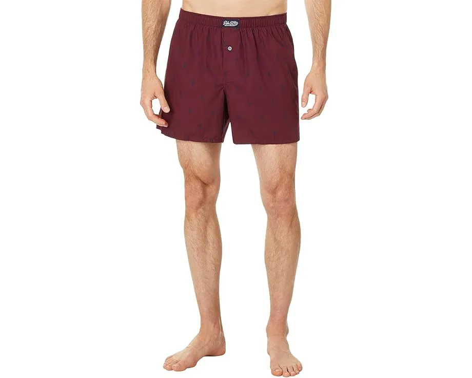 Polo Ralph Lauren боксеры из хлопка с принтом и эластичным поясом