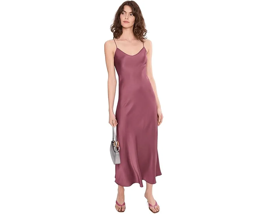 Платье AllSaints Bryony с запахом и длиной до щиколотки