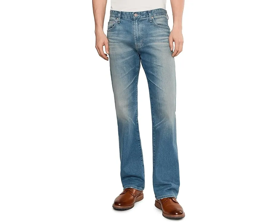 Классические джинсы клеш Clint 19 Years Mobius из японского денима от AG Jeans